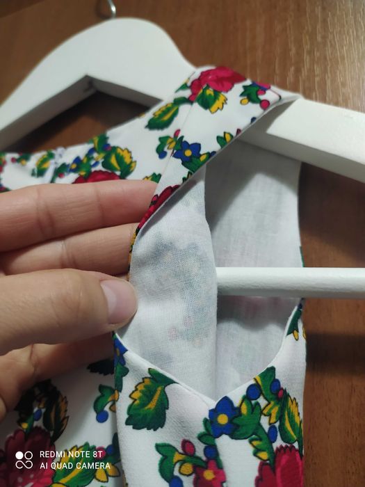 Piękna sukienka z podszewką góralski folk r. 98, Boże Ciało