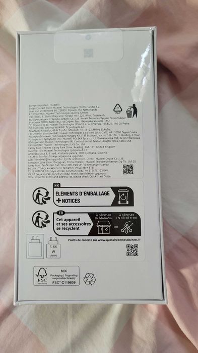 Huawei Pura 70 (biały) + etui magnetyczne