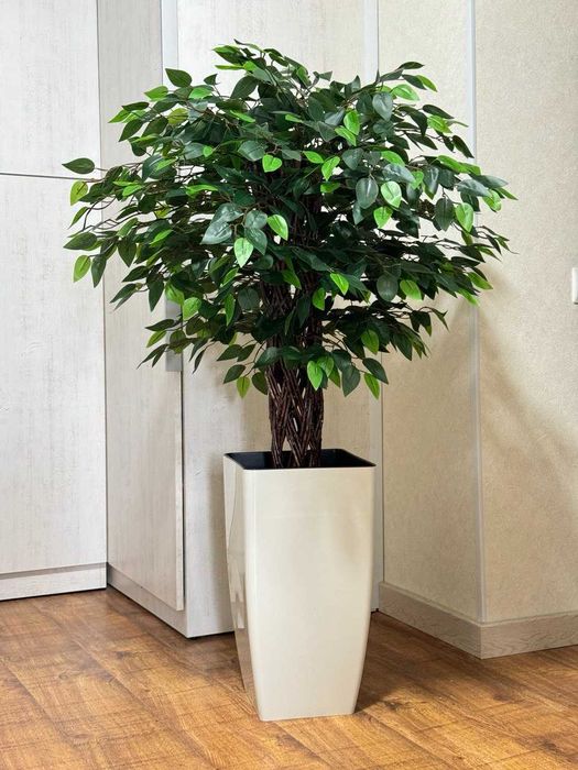 Декоративні штучні дерева вазони рослини