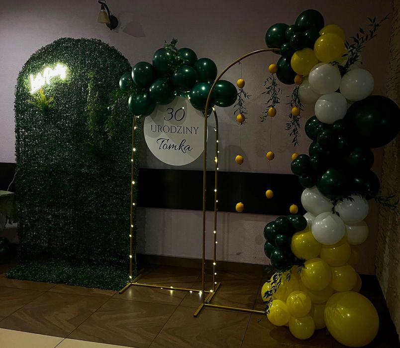 Ścianki i dekoracje balonowe | urodziny, chrzest, wesele | Śląsk