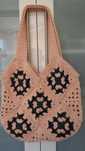 Szydełkowa siatka rękodzieło handmade