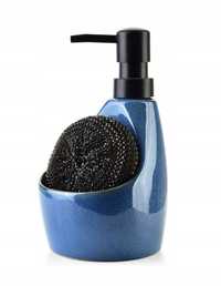Ręczny dozownik do mydła Mondex Sansa 400 ml niebieski HTWM6591
