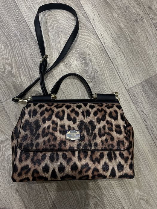 Сумка Dolce&Gabbana леопард