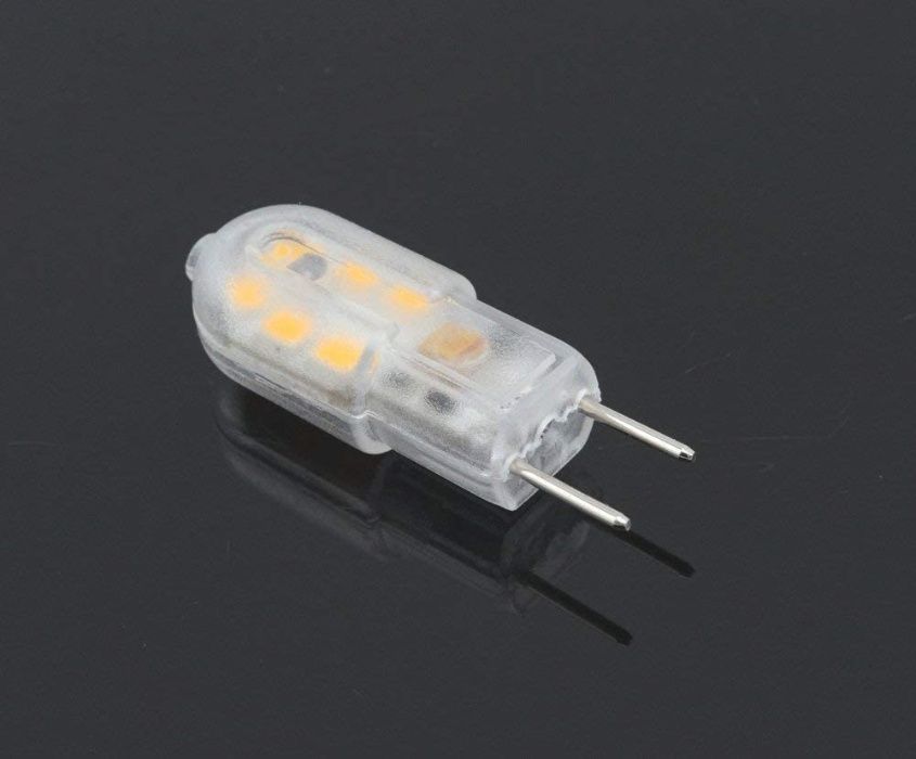 Lâmpadas LED 12v 3W NOVAS de casquilho G6/35 cor branco frio 6.000K