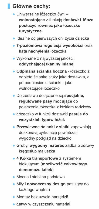 Łóżeczko dostawne wysyłka