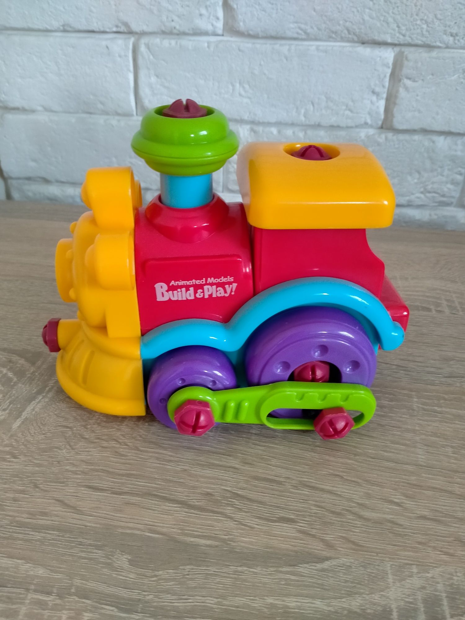 Smiki Build & play Ciuchcia do złożenia