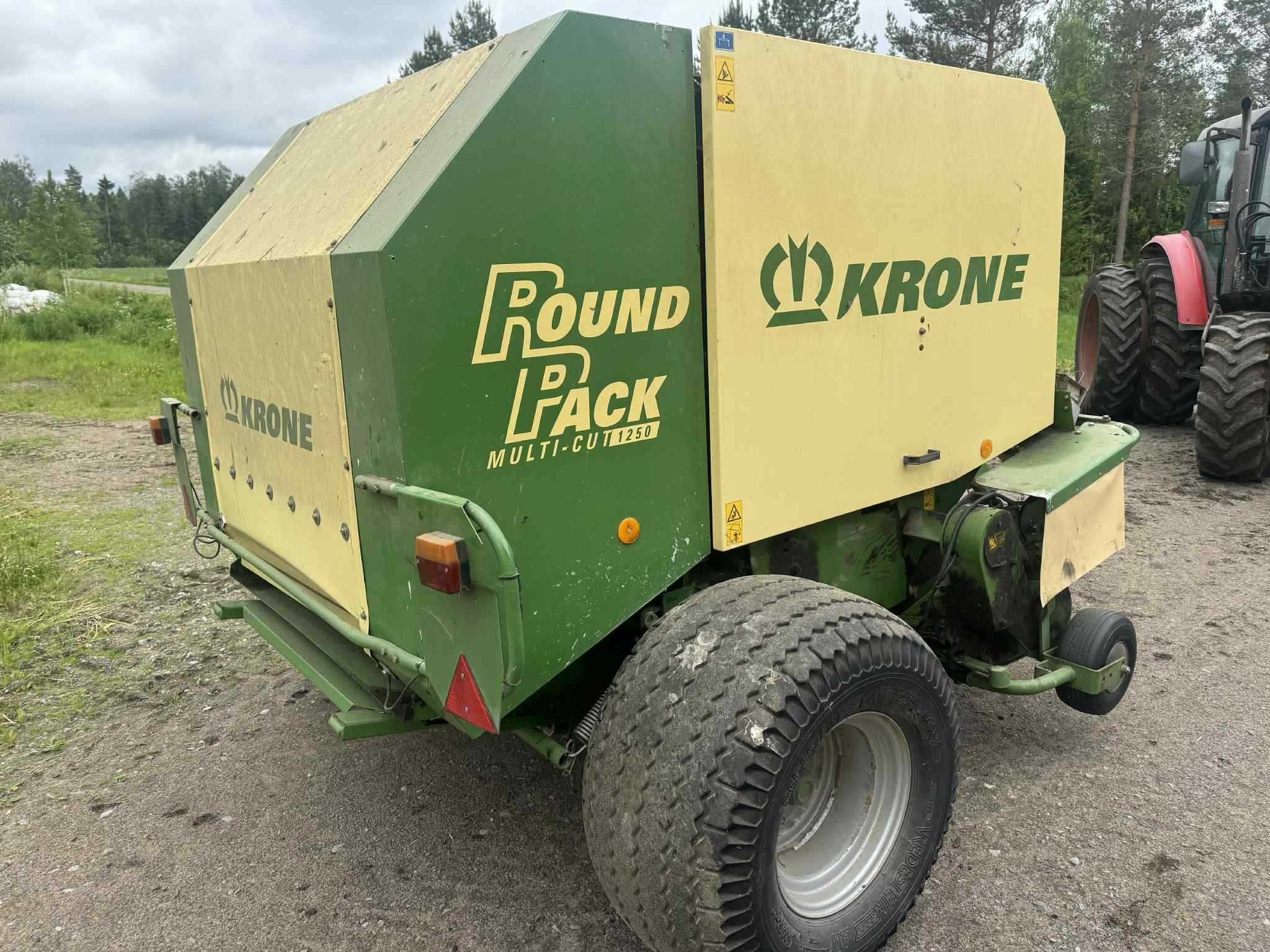 Prasa Rolująca Krone Round-Pack 1250 Multi-Cut 2007-rok Idealna