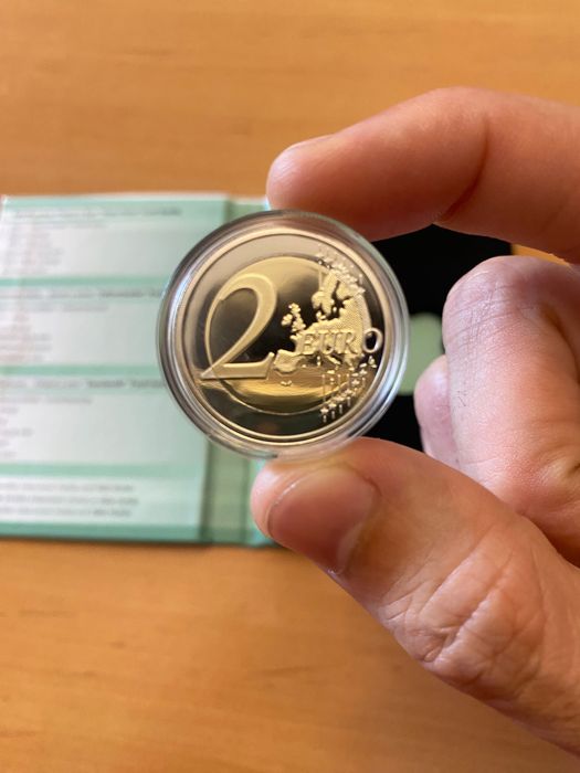 Moeda 2€ comemorativa proof Finlândia 2025