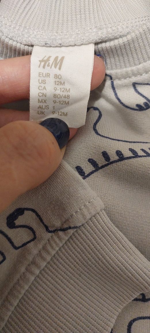 Komplet dresowy chłopięcy, R.80