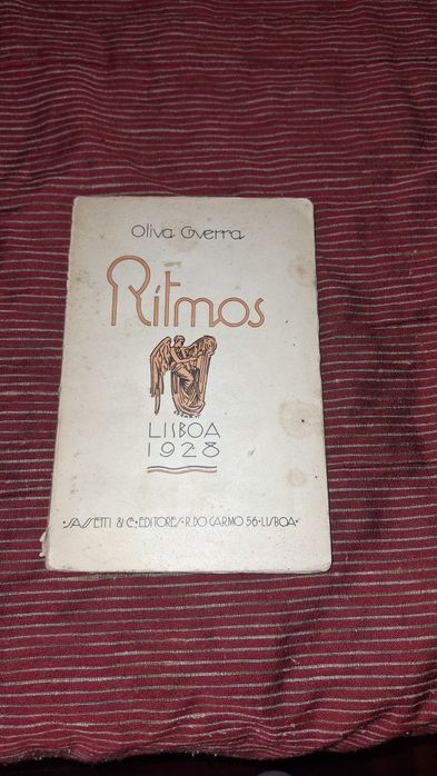 Oliva Guerra Ritmos livro raro autografado 1928