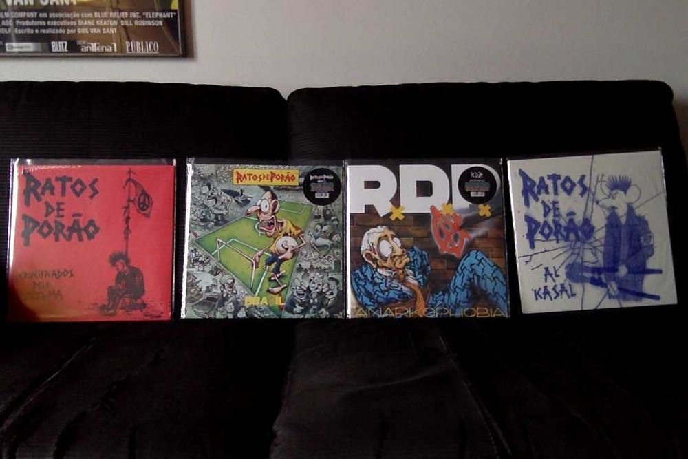 Ratos de Porão - Crucificados / Brasil / Anarkophobia / Al Kasal - LP