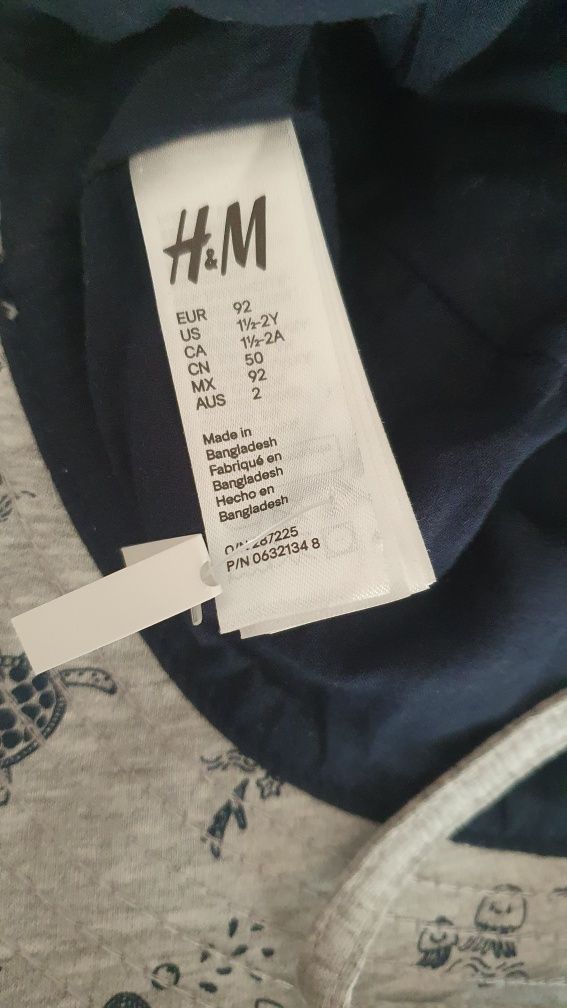Czapka letnia H&M rozmiar 92