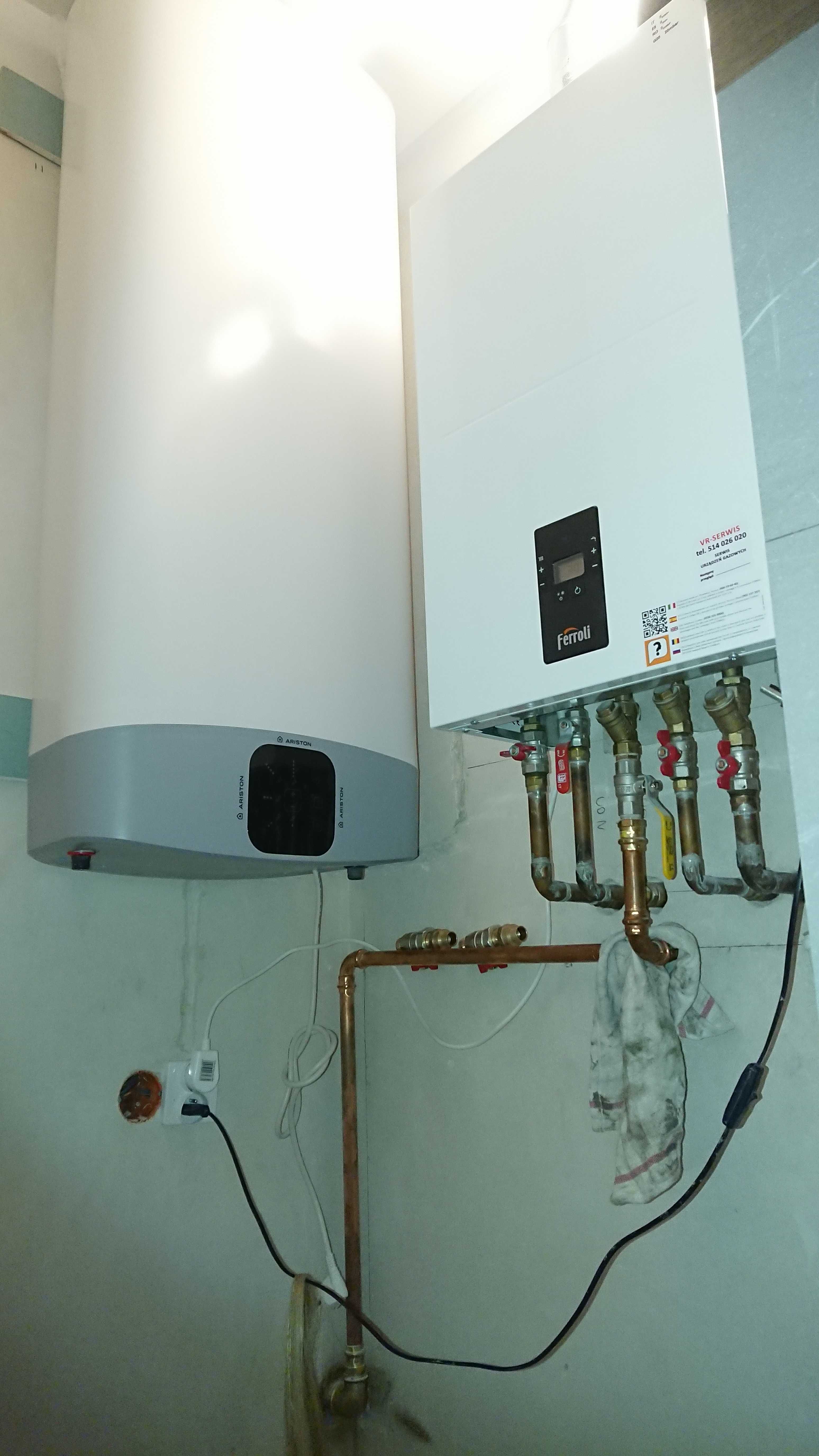 Wymiana pieca, kotła, rur, instalacji, instalator, SAS, pellet, PC