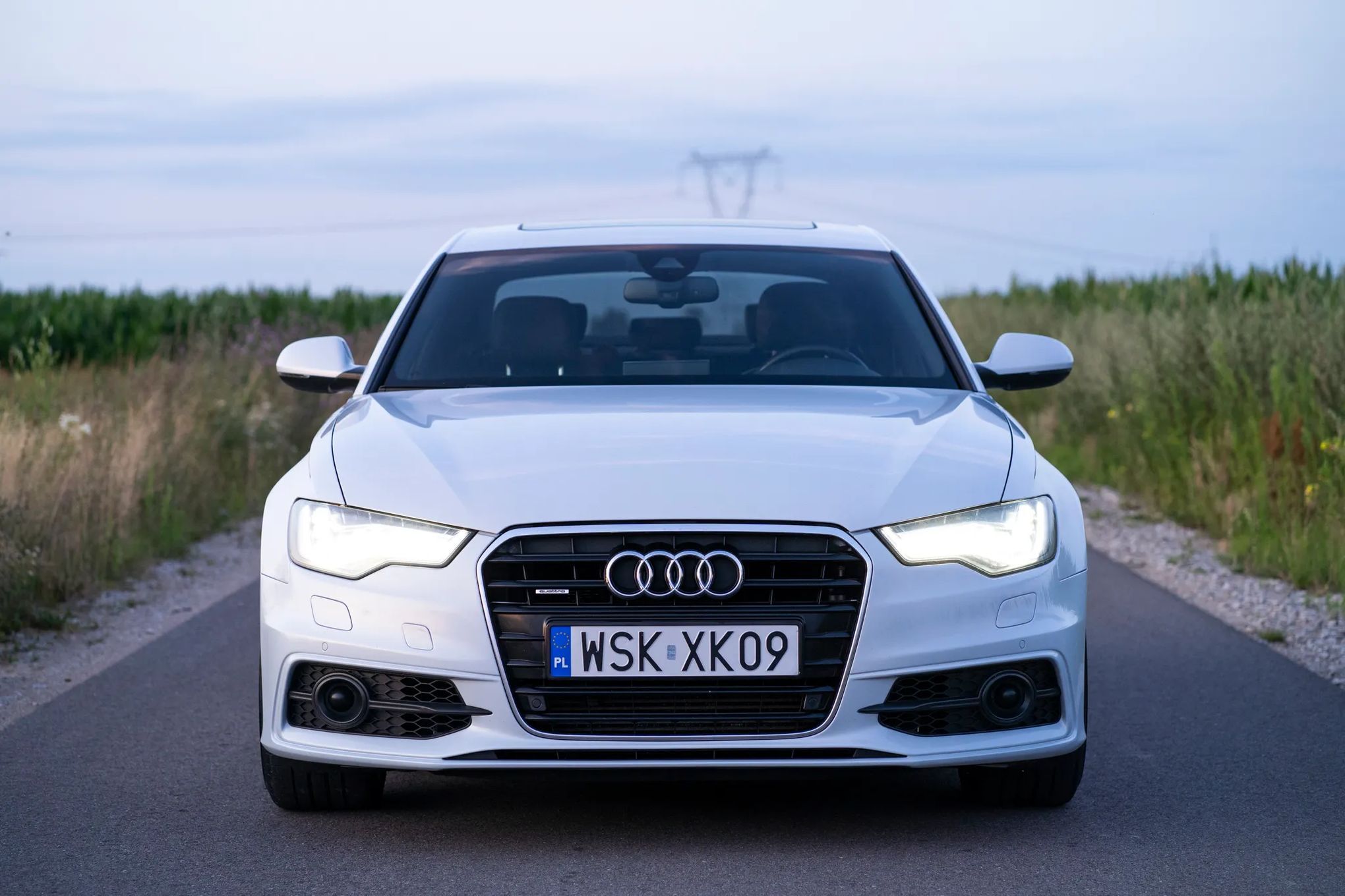 Audi A6 S-Line, Quattro, adaptacyjny tempomat, LED, Bose
