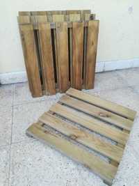 Estrado deck de madeira