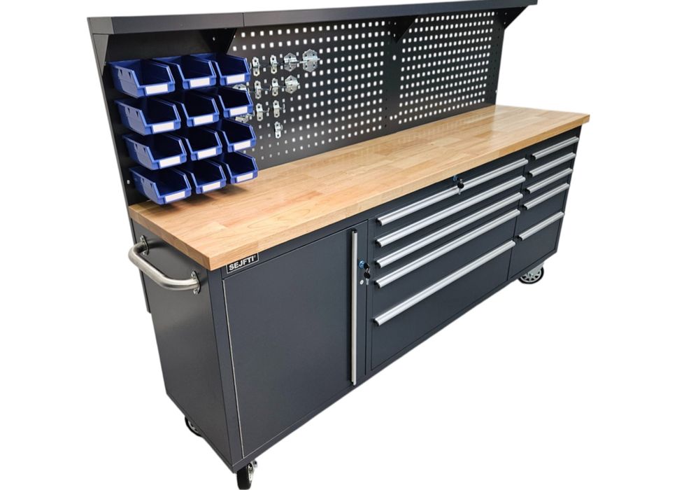 Stół wózek warsztatowy na kółkach , meble garazowe