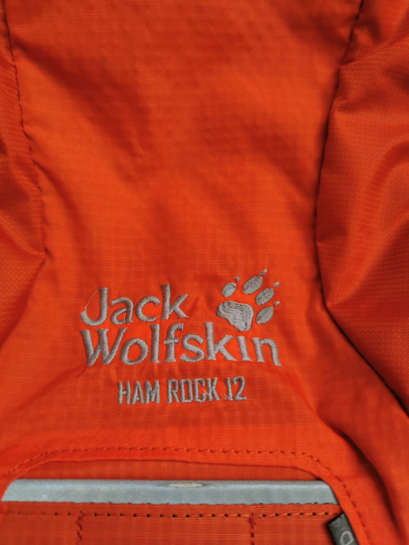Pomarańczowy plecak Jack Wolfskin ham rock 12