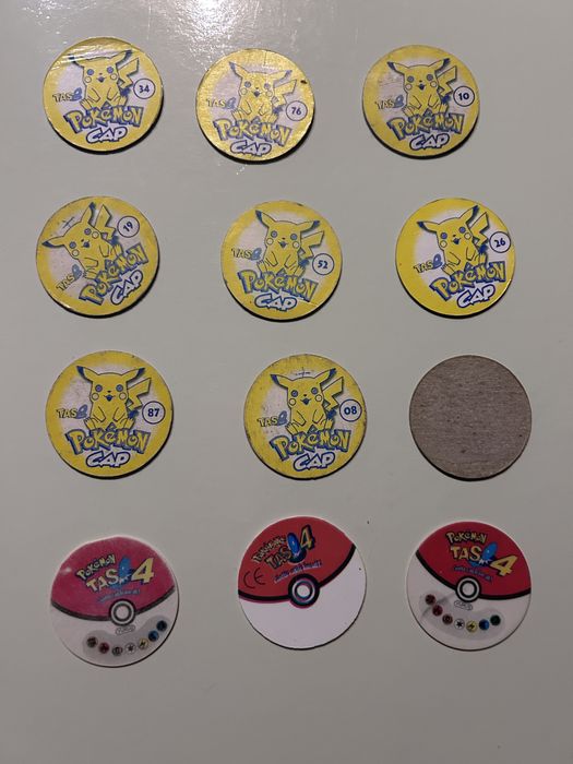 Tazo Pokemon Dunkin Caps