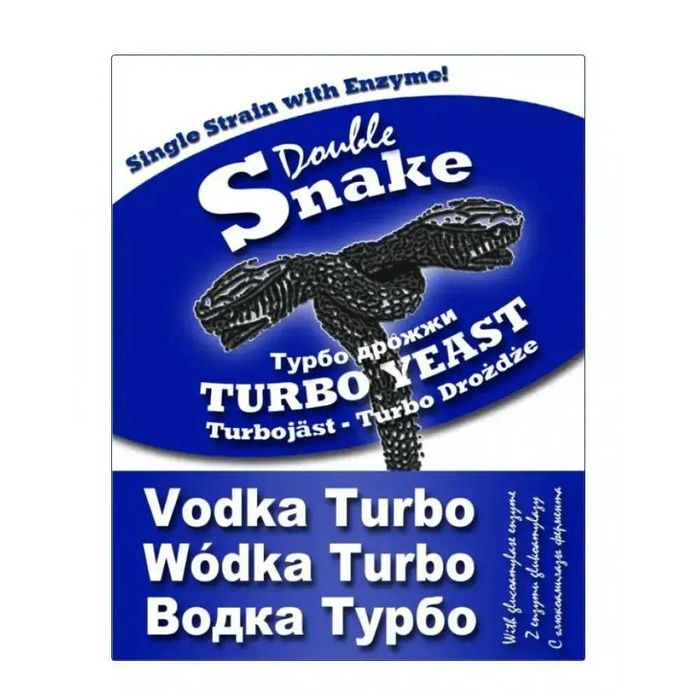 Турбо-дрожжи Double Snake Vodka Turbo, 70 г