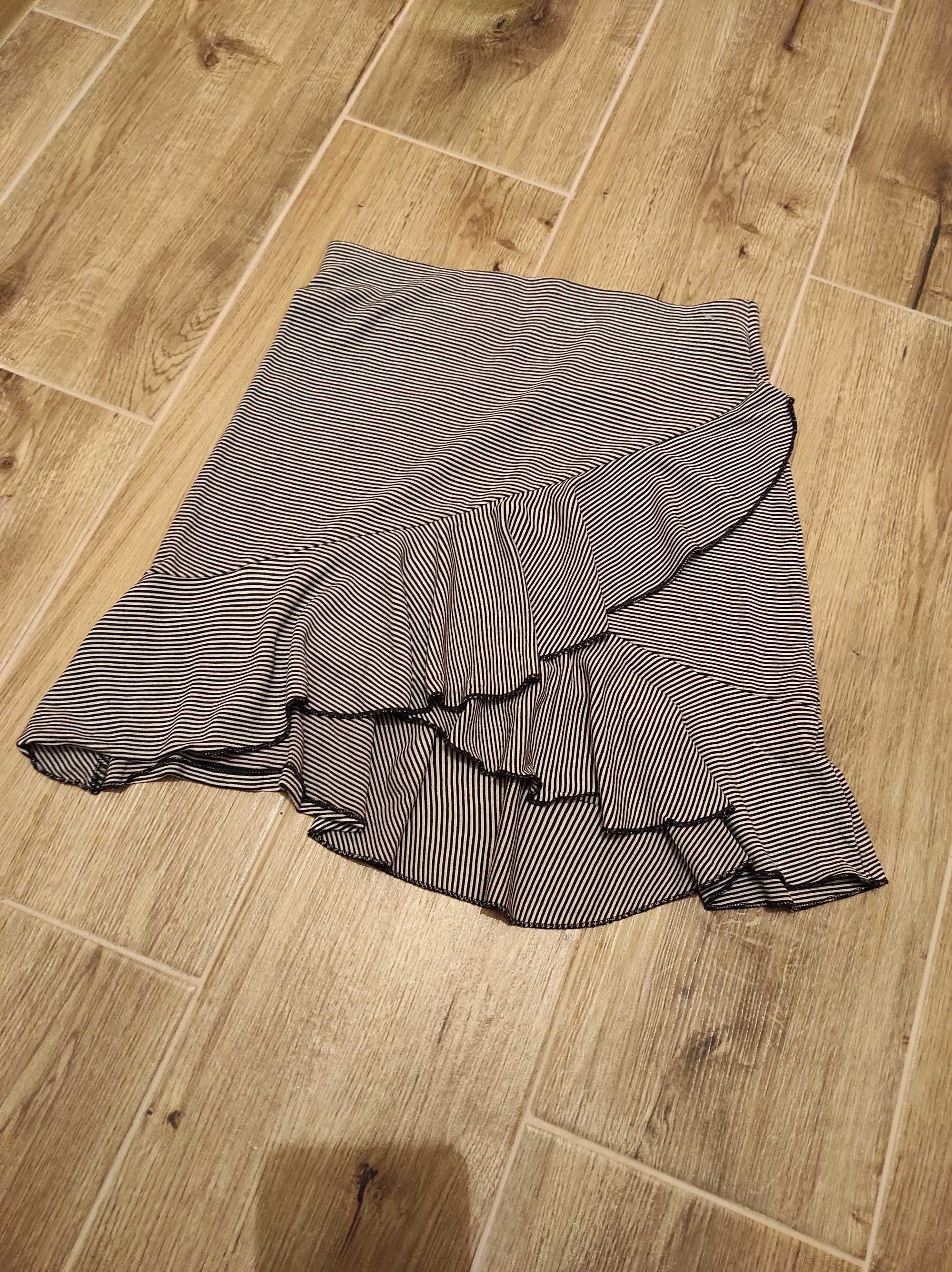 Трендова спідниця в полоску. H&M. Розмір XS.