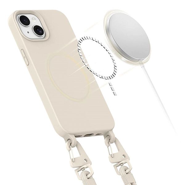 Tech-Protect Magnecklace Magsafe Iphone 13 Cosmic Latte