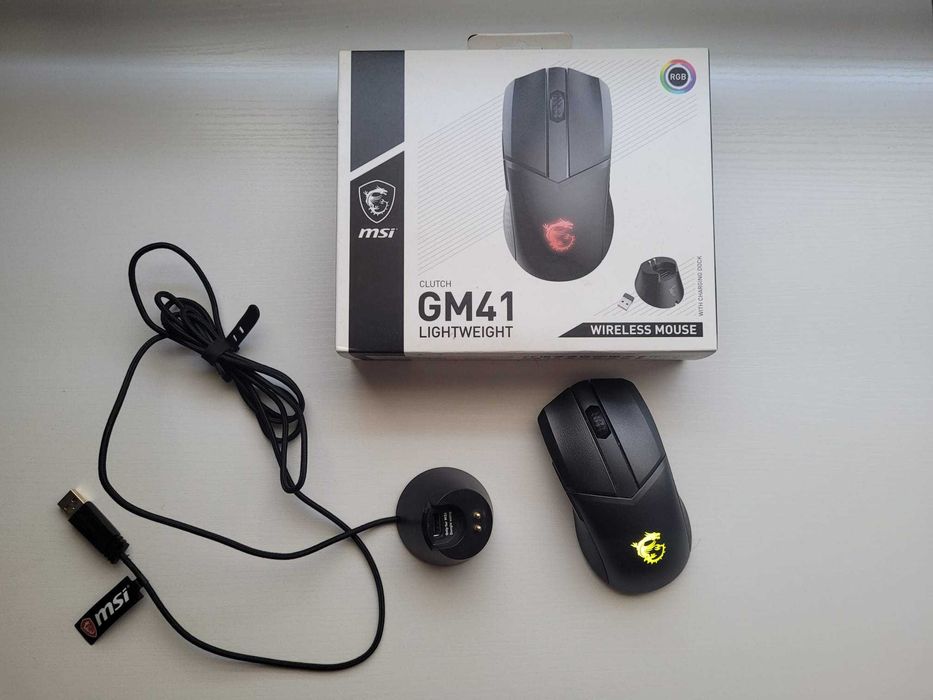 Rato MSI Clutch GM41 Lightweight RGB