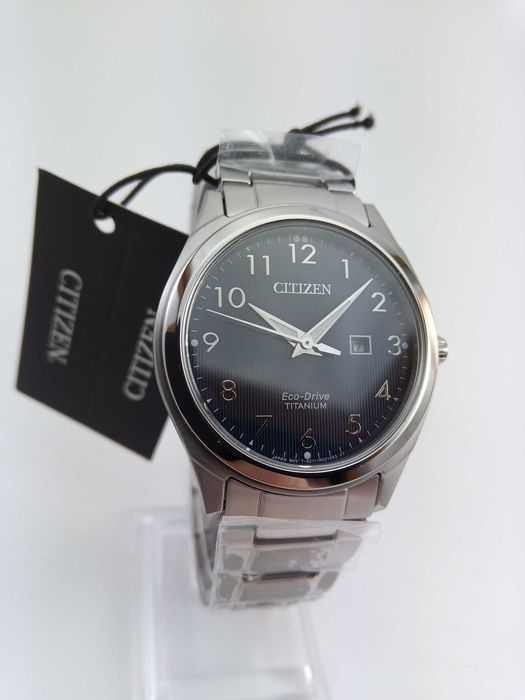 Титановые японские женские часы Citizen EW2470-87M, сапфировое стекло