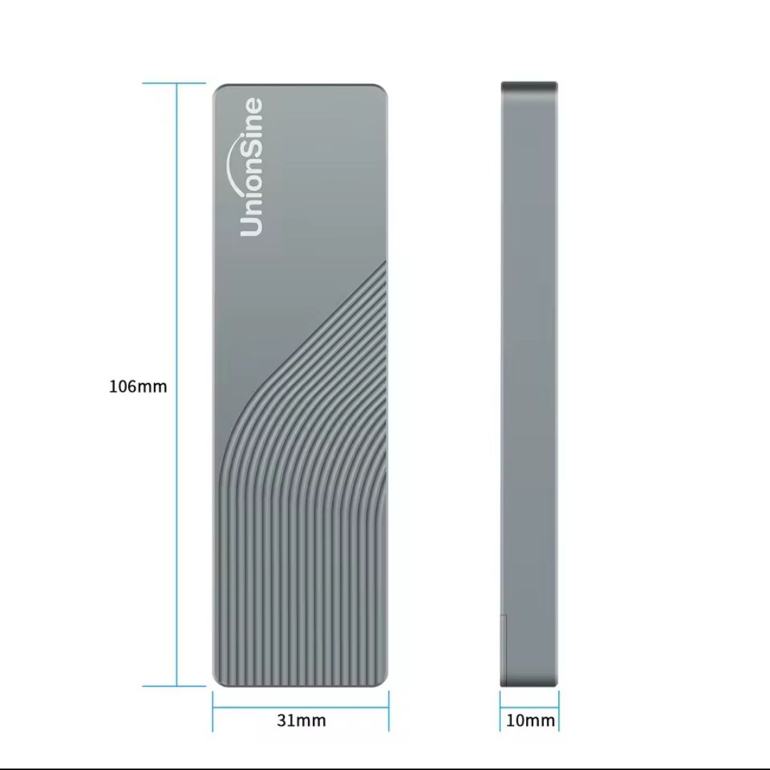 Obudowa kieszeń dysku SSD M.2 nvme SATA USB-C 3.2 Gen.2 10Gbps
