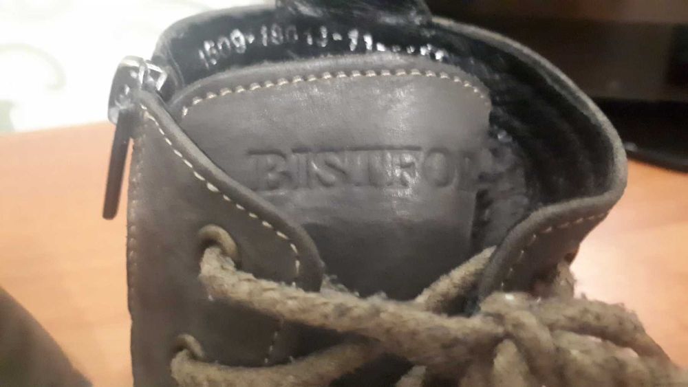 Отличные, фирменные зимние мужские ботинки bistfor