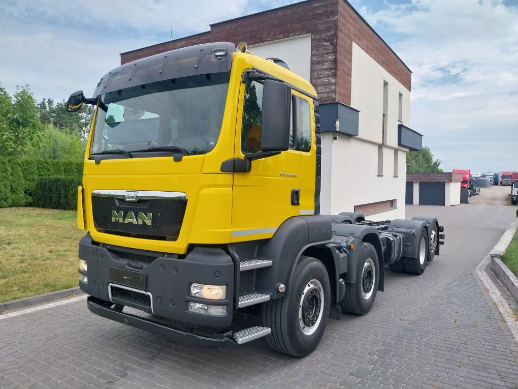 MAN TGS 32.400 8X2 asenizacyjny-do zabudowy