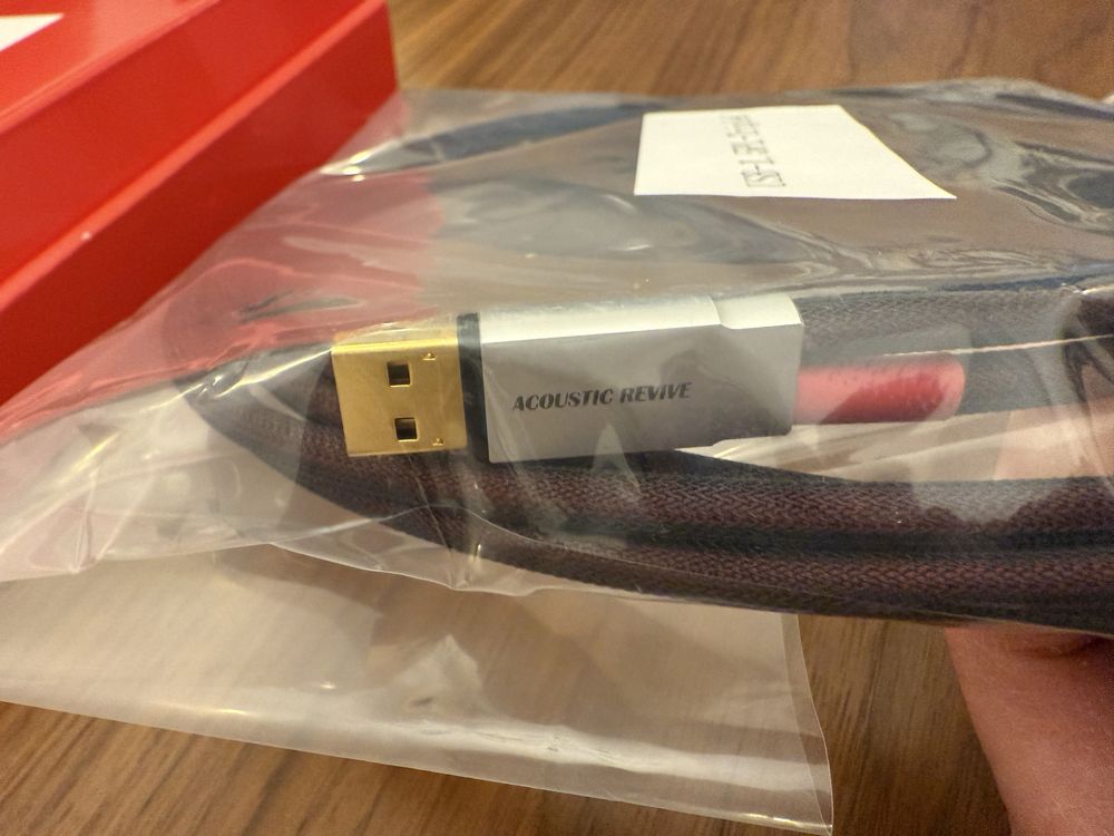 Nowy kabel USB Acoustic Revive USB-1.5PL-TripleC 1.5 m