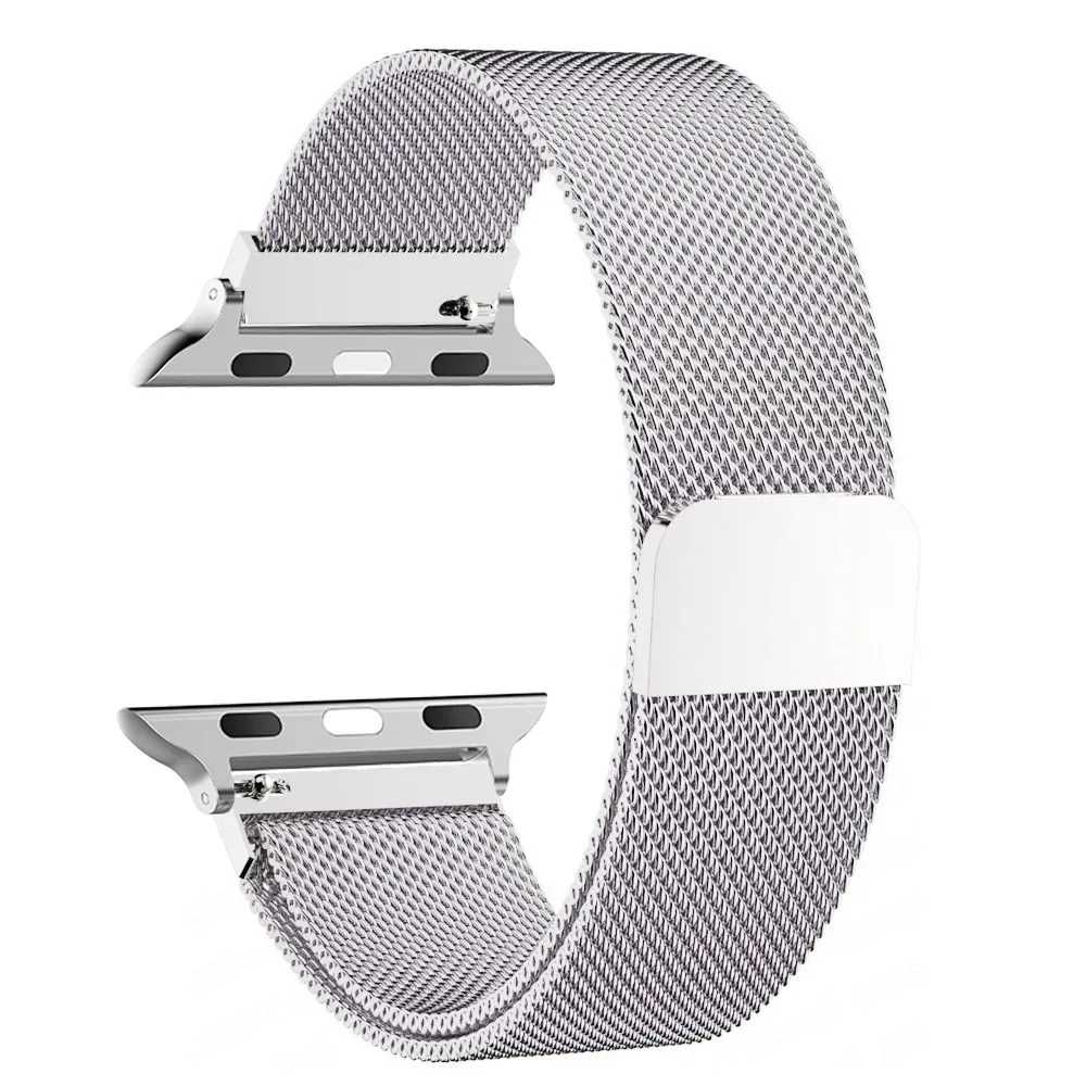 Pulseira Milanese Loop Para Apple Watch series 8 Ultra, 7, 6, e 5