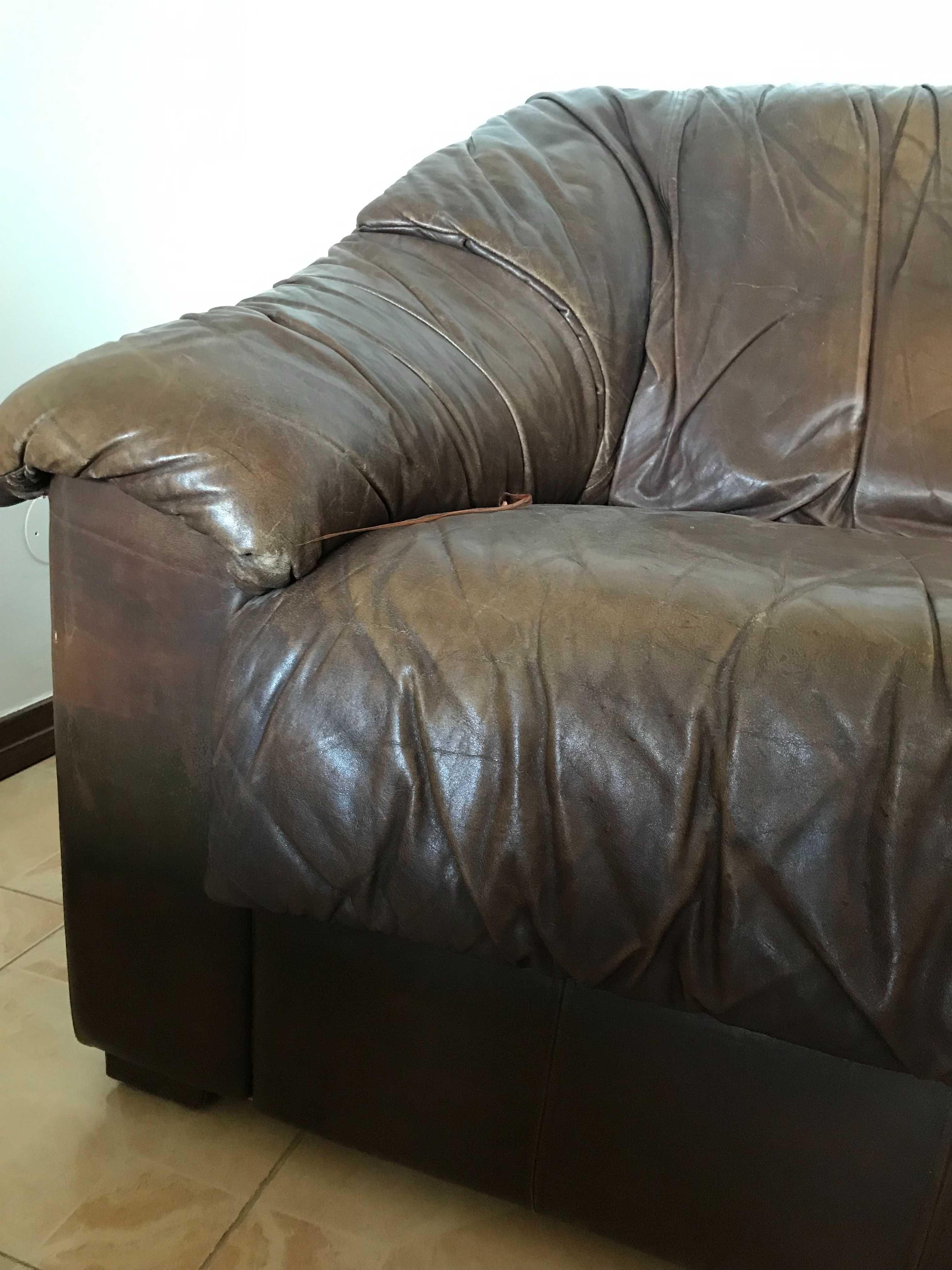 Sofas de Pele genuína