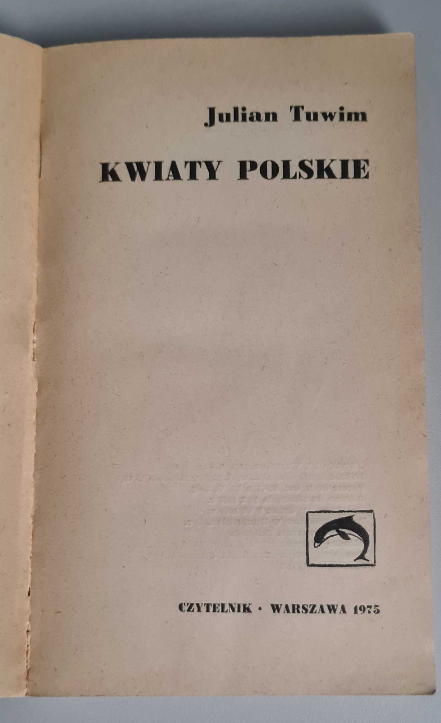 Kwiaty polskie - Julian Tuwim Czytelnik 1975 r.