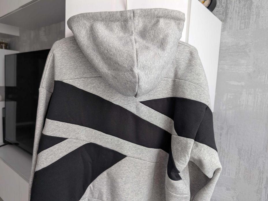 Reebok Classics Proud Мужская Худи Толстовка Кенгурушка Серая Hoodie L