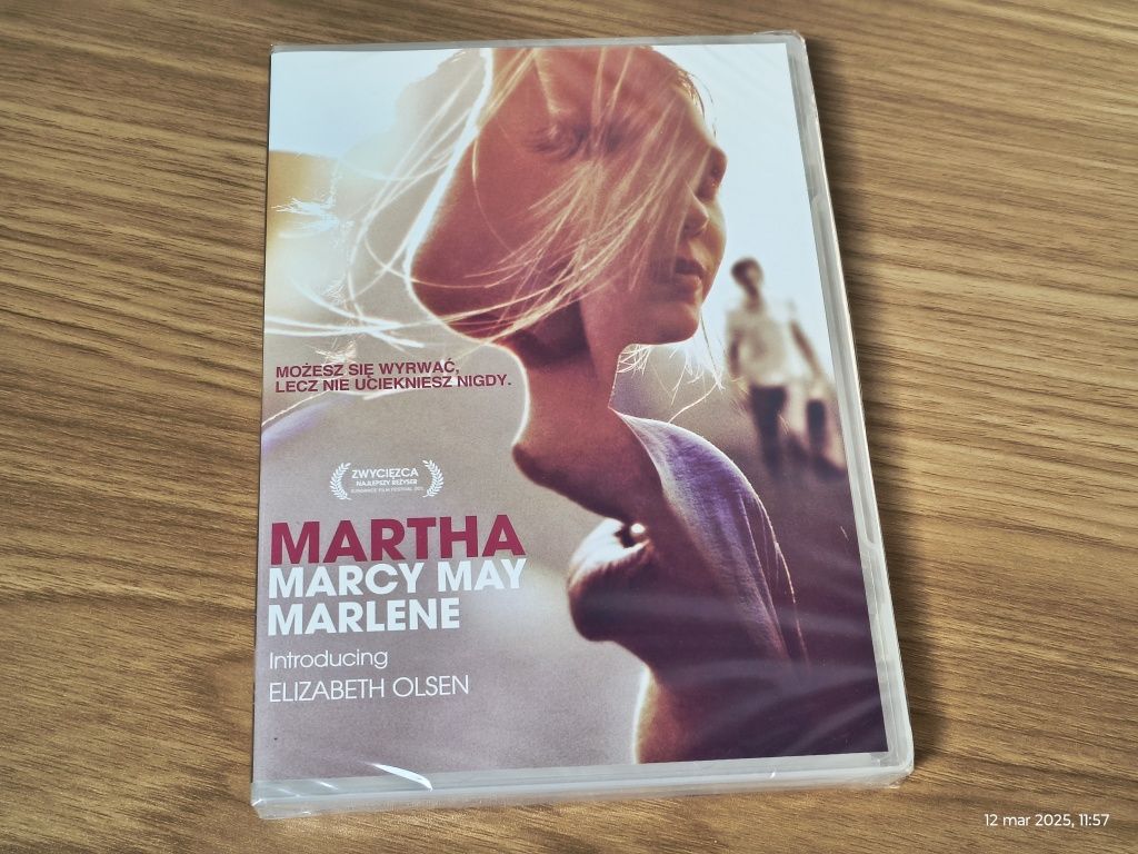 Film DVD Martha Marcy May Marlene, Elizabeth Olsen, nowy/folia