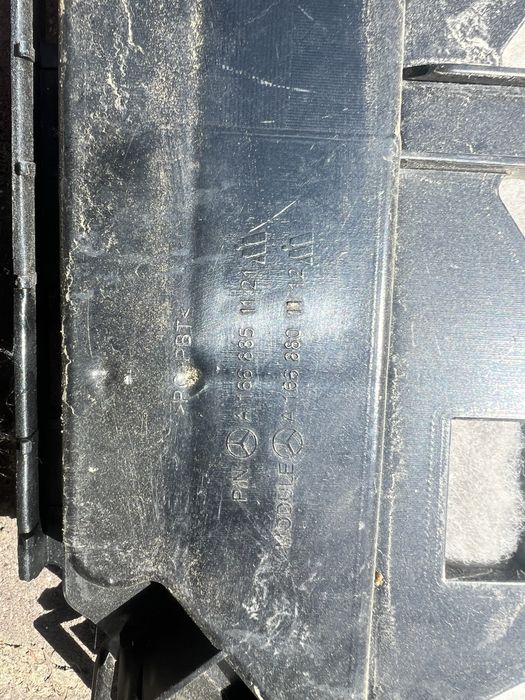 Кронштейн каркас кріплення бампера заднього Mercedes Benz gl ml w166