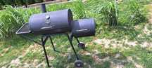 Grill z Wędzarnią Żeliwny Ruszt Jamestown