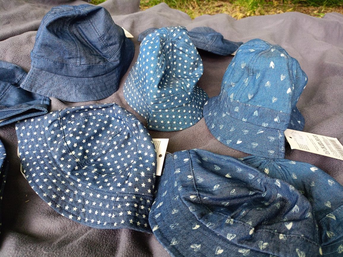 Kapelusze,czapki dla ddzieci/3 wzory jedyne 4,99PLN