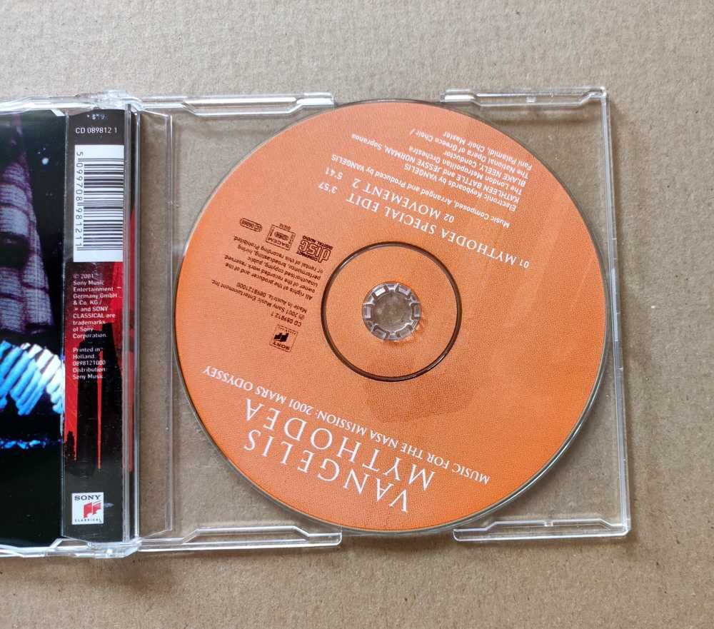 Vangelis – Mythodea (Music For The NASA Mission: 2001 Mars Odyssey) CD