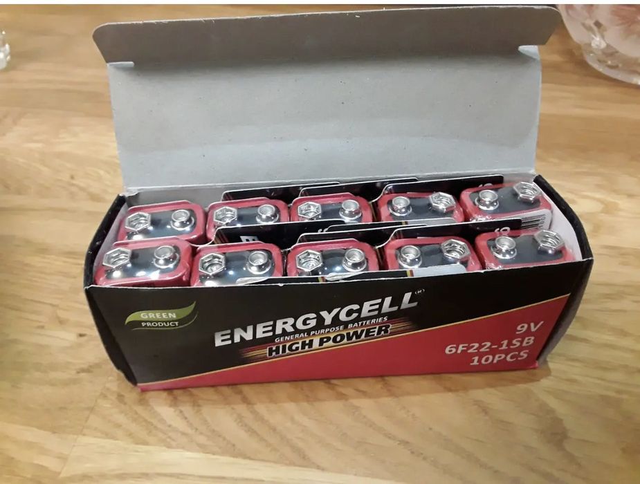 Батарейка Крона Energycell 9V