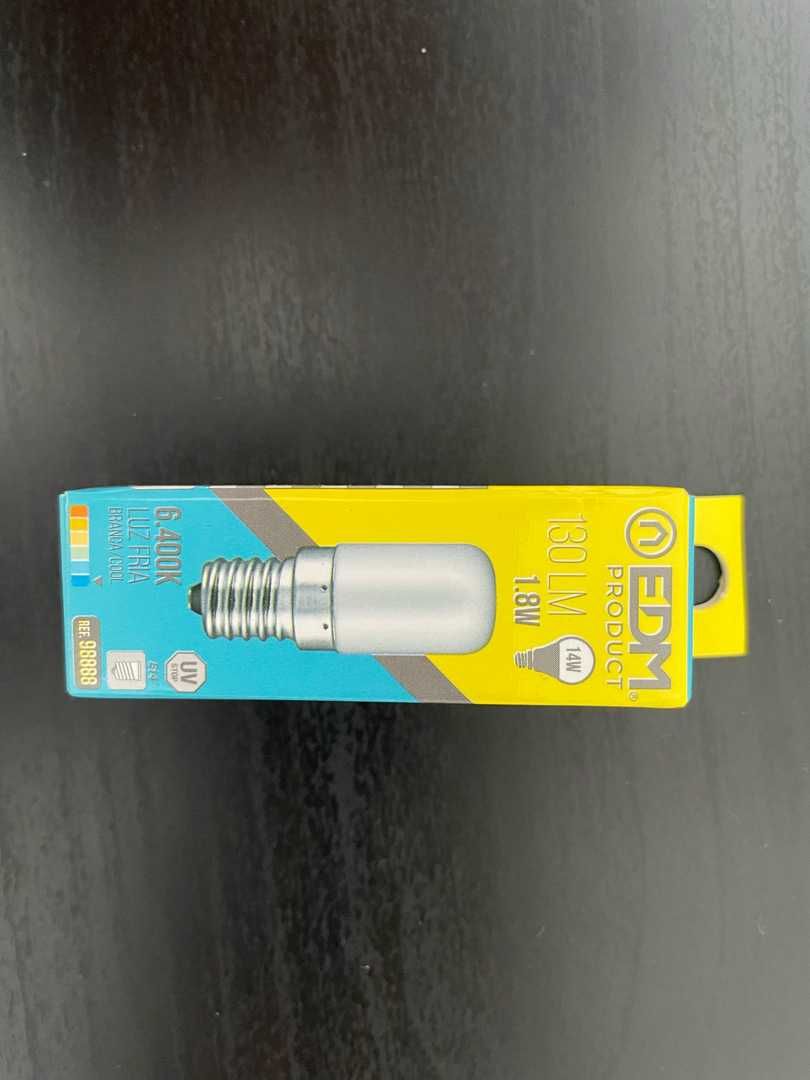Lâmpada eléctrica - E14 6400k Luz Fria 14W 1.8W 130LM