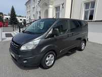 Ford Transit Custom Stan Perfekcyjny 6 osobowy Serwisowany Bezwypadkowy