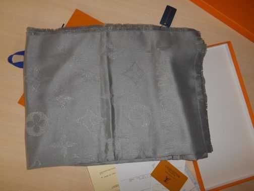 Louis Vuitton Szalik, Szal apaszka damski kasmirowa 2583-17