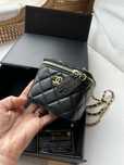 Сумка кожаная мини  chanel шанель vaniti