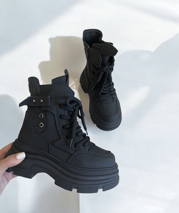 Стильные демисезонные детские ботинки для девочки 32-37