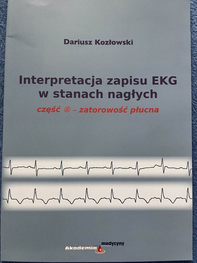 Interpretacja zapisu EKG w stanach nagłych- zatorowość płucna