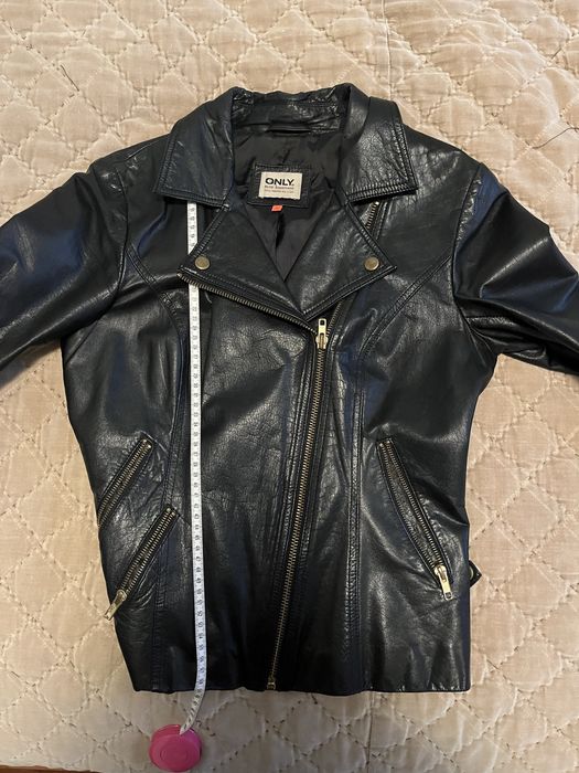 Skórzana kurtka rozmiar s