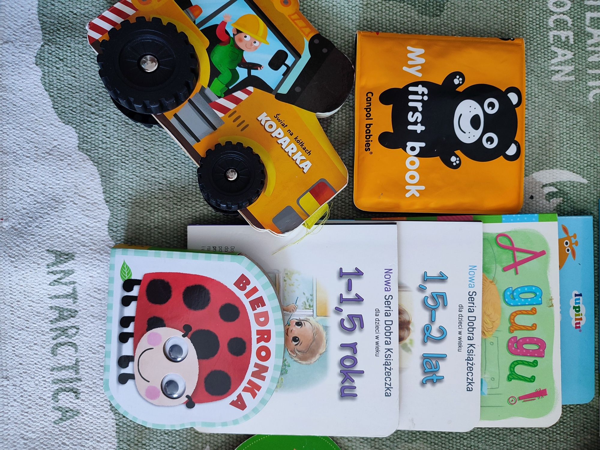 Książeczki edukacyjne dla 1-2 lata