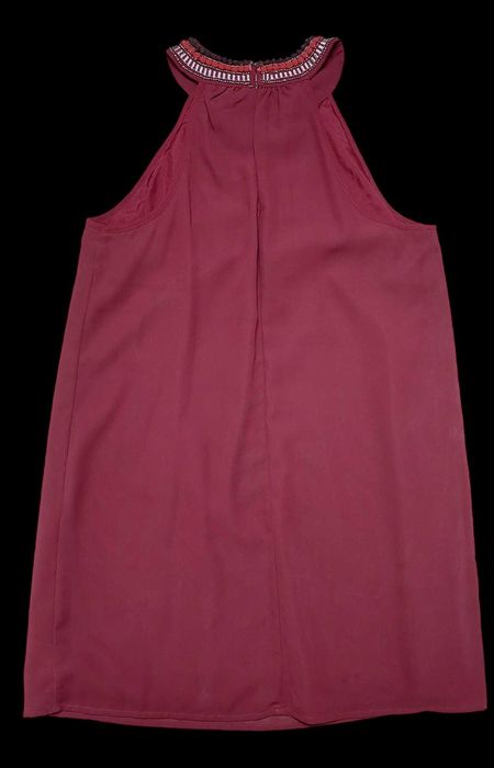 Bordowa sukienka FOREVER21, R. M